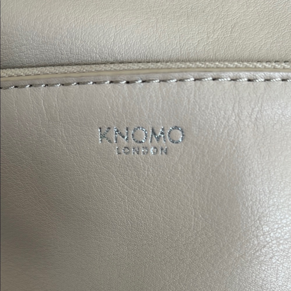 Knomo London Mini Mount Leather 10" Backpack Concrete - Picture 11 of 13